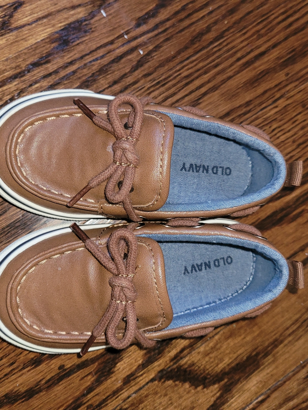 Old Navy Brown Toddler Boat Shoes
